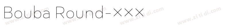 Bouba Round字体转换
